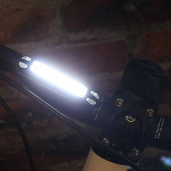 XANES 2 v 1 500LM Světlo USB Dobíjecí LED Přenosné světlo zadní Světlo Ultralight Bezpečnost Varování Lampa Noční Jízda Příslušenství