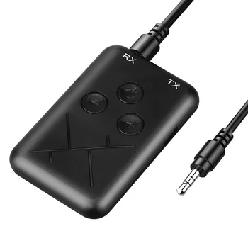 Bezdrátové Bluetooth 4.2 Vysílač 3,5 mm Audio Přijímač, 2 v 1 Audio TV Auto Reproduktor Hudební Adaptér