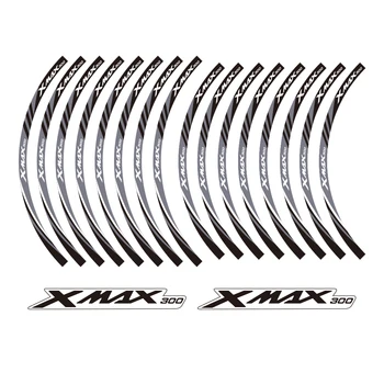 KODASKIN 2D Ráfku Znak Obtisk Nálepka pro Yamaha XMAX300 xmax 300 yzf