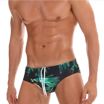 Push Up Pad Pánská Plavat Kalhotky Sexy Gay Muži Plavky Bikiny Plavky Plavky Muž Beach Plavky, Surf Oblečení Sunga