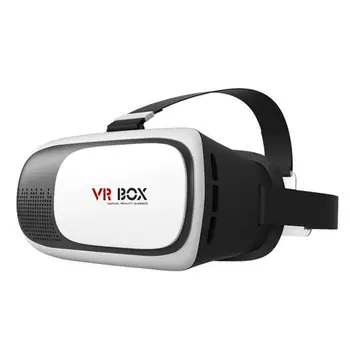 Přenosný 4.7-6 Mobilní Telefon VR Brýle Box Film 3D Brýle Sluchátka Přilba Podpora Krátkozrakost Uživatelů Do 600 Stupňů Dropship