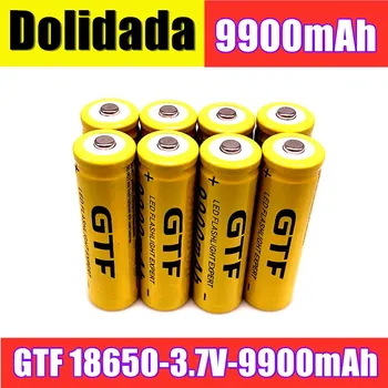 18650 baterie 9900mAh 3.7 V, vysoká kapacita baterie Li-ion lithium baterie baterie pro svítilnu