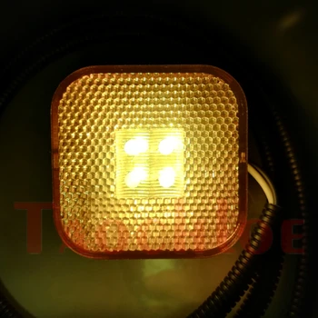 2ks 24V LED Boční Obrysové Světlo Varovný Signál, Kontrolka Pro MAN TGS/TGM Heavy Truck