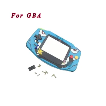 Kreslený Limited Edition Bydlení Shell náhradní pro Gameboy Advance pro GBA Herní Konzole Kryt Případ
