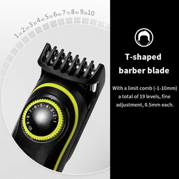 Kemei Stroj zastřihovače Pánské Electric Ostříhat Vlasy dokončovací stroj profesionální Holičství krátké vlasy Zastřihovač