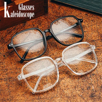 Klasické Skončil Krátkozrakost Ženy Obdélník Brýle Rámy Muži Anti Blue Light Krátký Pohled Brýle Dioptrické -1.0 -2.0 -3.0 -4.0