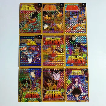 9pcs/set Saint Seiya Divadelní verze Hračky, Koníčky, Hobby, Sběratelství Hra Kolekce Anime Karty