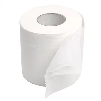 Toaletní papír 3 vrstvy lidové-4 ks v balení 27 m celulóza