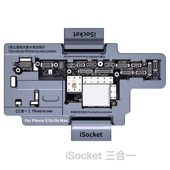 QIANLI ISocket Pro IPhone X /XS / XS MAX Desky Zkušebního Přípravku Pro Iphonex Série Double-Deck základní Deska Funkce Tester