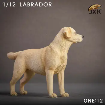 1/12 Měřítku Xk Jxk015 Labrador Pes, Pet Hračky Statické Zvířecí Model Dekorace Akční Obrázek Pro 6-palcový Scéna