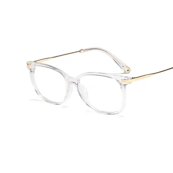 Sexy brýle rám Čtvercový čiré Čočky ženské grade brýle transparentní počítače eye brýle rámy pro ženy 2019 fake