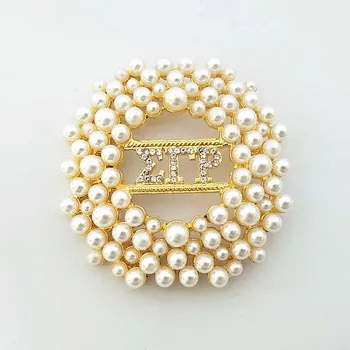 Sigma Gamma Rho Pearl Pin SGR Brož Šperky