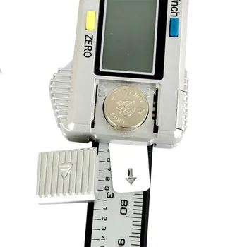 Vysoce Kvalitní 6 palců 150 mm Digitální Posuvné měřítko Mikrometr Rozchod Širokoúhlý Elektronické Přesně Měření Nerezové Oceli