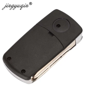 Jingyuqin Upravené Dálkové Flip Klíč Shell Pro BYD F3 F3R Fit Toyota Vios, 3 Tlačítka Fob Vysílače dálkového ovládání Vstupu Klíče od Auta Případě