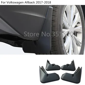 Auto Kryt Blatníku Měkké Blatník Klapka Splash Mud Guard 4ks Pro VW Volkswagen Passat B8 Sedan Varianta Alltrack 2017 2018 2019 2020