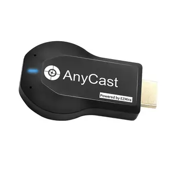 Anycast M2 Plus 1080P HDMI-kompatibilní TV Stick WiFi Display TV Dongle Přijímač Zrcadlo Sdílet Obrazovky Miracast, Airplay 128M