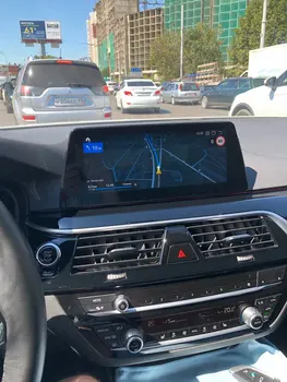 8 Core Android 10 auto rádio multimediální Obrazovky pro BMW 5 Série G30 2018 EVO systém WIFI 4G BT 4+64GB IPS Dotykový GPS Navi Přijímač