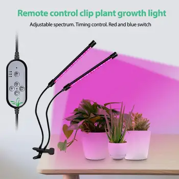 Tři-cap 5-segment Led Grow Světlo, 3 Trubice, EU, USA Plug LED Phyto Lampy Grow LED Lampa Panel Světlo Hydroponické Růst Rostlin Světlo