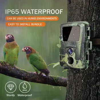 Mini Stezka Lov Kamera 12MPX 1080P Wild Foto Past Mini600 volně žijících Živočichů Lesní Zvíře Kamery iP65 Vodotěsné Dohled Sledovat