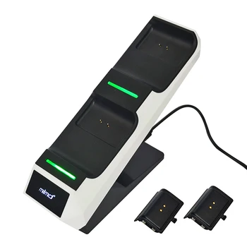 Pro Xbox Série X / S Bezdrátový Ovladač, Nabíječka Rukojeti Gamepad Dual Nabíjení Dock Station S Dobíjecí Battery Pack