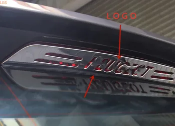 Pro Peugeot 5008 2017-2019 Vysoce kvalitní nerezové oceli brzdové světlo Dekorativní strip Anti-scratch ochrany, auto příslušenství