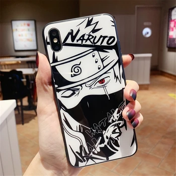 Anime Klasické Pop Hokage Naruto Bolest Uchiha Itachi Skla Telefon Pouzdro pro Samsung S20 Ultra S10 5G Poznámka 10 Plus skici kryt coque