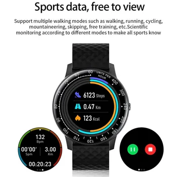 2020 H30 Chytré Hodinky Plné Touch DIY Watchfaces Venkovní Sportovní Hodinky Smartwatch, Fitness Tracker pro Android, Ios IP68 Vodotěsný