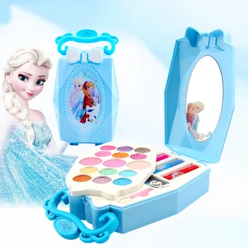 Disney girls frozen elsa anna Kosmetika Kosmetické Sady Make-up Hračka, děti, princezna Módní Hračky domeček Děti Dárek