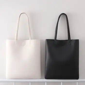 Bez vnitřní kapsy] Módní kabelka 2020 nový korejský měkké kůže tote bag student jednoduchý velkokapacitní taška