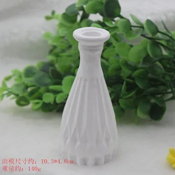 DIY Tvůrčí Vázy Výrobu Silikonové Formy pro Aromatické Omítky Láhev 3D Hlíny Formy