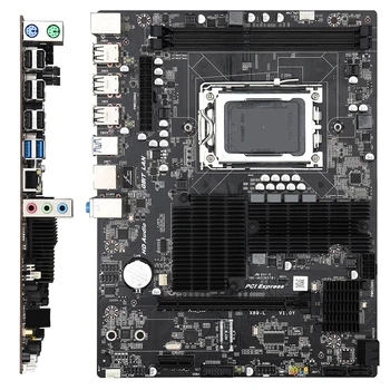 JINGSHA AMD X89 G34 Socket základní Desky sada s AMD Opteron 6128 cpu a 2*8GB 1600MHZ DDR3 ECC REG Paměti