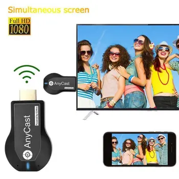 TV Stick 1080P Bezdrátové WiFi Display TV Dongle Přijímač pro AnyCast M2 Plus pro Airplay 1080P HDMI TV Stick pro DLNA Miracast