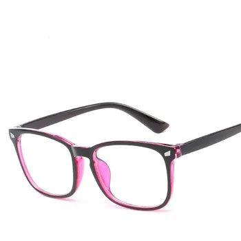 Yoovos 2021 Brýle Pro Ženy/Ženy Luxusní Brýle Rámy Retro Transparentní Objektiv Plastové Brýle Ženy Zrcadlo Gafas De Mujer
