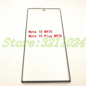 10Pcs/Lot Pro Samsung Galaxy Note 8 Poznámky 9 Poznámky 10 Poznámky 10 Plus LCD Displej Dotykový Displej Přední Vnější Skleněná Čočka