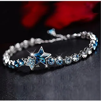 IREACESS Nový náramek pro ženy Rakouský Crystal náramky & náramky Módní šperky svatební dar