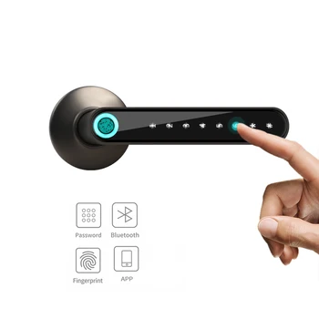 WAFU WF-016 Otisků prstů Zámek Dveří Smart Bluetooth Heslo Rukojeť Zámek APP Odemknout Bezklíčový Vstup Funguje s iOS/Android