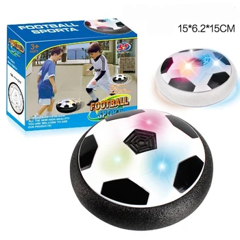 Děti LED Baterie Provozována Air Power Fotbal Míč Chlapci Sport, Hračky, Tréninkové Fotbalové Vnitřní Disk Hover Ball Hru s Pěnové Nárazníky