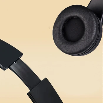 Skládací Bezdrátová Bluetooth Sluchátka 3D Stereo Sluchátka S Mikrofonem 3.5 mm Nastavitelná Sluchátka Podpora TF Karet FM Mode
