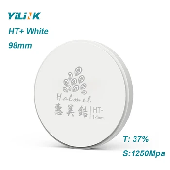 Yilink 98 mm HT/ST/SHT/3D/MULTI-MIX Bloky pro Zubní Laboratoře s Otevřenými CADCAM Systém Vita Classic 16 barev zirkony blok