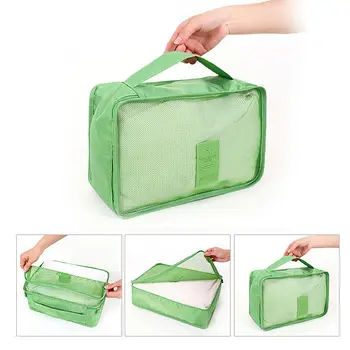 Portable Storage Bag Cube Cestovní Tašky Organizátor Oblečení Uklizené Šatna Organizátor Skladování Taška Dělič