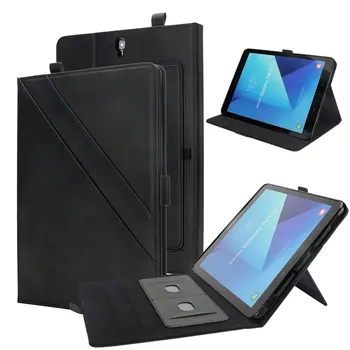 Pouzdro pro Samsung Galaxy Tab S3 9.7 SM-T820 T825 Tablet Smart Cover Spánku Probudit Držitele Karty Folio Pouzdro pro Samsung Tab S3 9,7 palcový