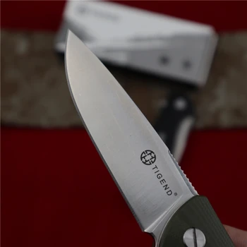 TIGEND 1810 kuličkové Ložisko Kapesní Skládací Nůž Přežití Lov Taktické Nože Camping EDC Nástroj sebeobrany vojenský Nůž G10