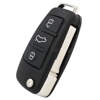 3 Tlačítko Flip Vzdálené Klíčové 8E0837220Q 8E čip 868mhz FSK model pro audi A6L Q7 auto klíč