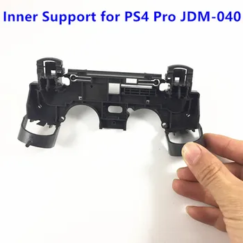 Pro PS4 Pro JDM 040 V2 Regulátor Sada pro Opravu L1 R1 L2 R2 Spouštěcí Tlačítka 3D analogové Joysticky Palec Hole Cap Vodivé Pryže