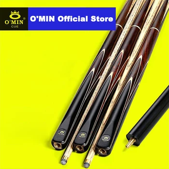 O ' MIN 3/4 Snooker Cue s pouzdrem s Příponou 9,5 mm/10 mm/11,5 mm Tip 34 Snooker Cue Případ Nastavit Kulečník Cue Stick Kit
