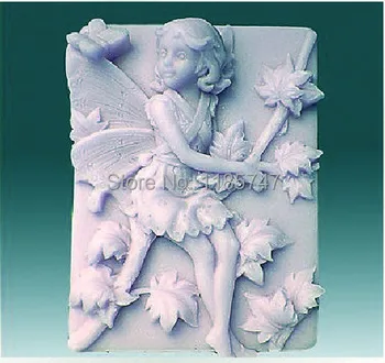 Umění angel tvarované silikonové mýdlo formy mýdlo formy, silikonové formy pro DIY řemesla