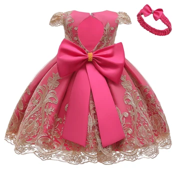 Girls Vánoční Večírek Šaty Elegantní Svatební Šaty, Dětské Šaty pro Dívky Narozeniny Šaty Princezny