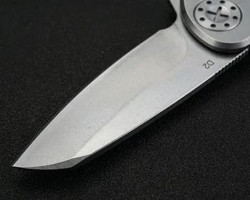 Skládací Nůž Kámen Umýt D2 Blade G10+Ocelová rukojeť kuličkové ložisko systém Camping Taktické Lov Přežití Nože EDC ruční Nářadí