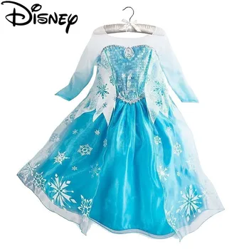 Disney Frozen šaty dívky Halloween Kostýmy pro děti sněhová královna cosplay princezna anna elza fantasia vestido infantils Halloween