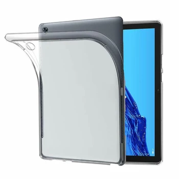 Pro Huawei MediaPad M5 10.8 8.4 10.1 8 palcový Případě Měkké Transparentní TPU Pouzdro Nárazuvzdorné Pouzdro Pro Huawei MediaPad 10.1 T5